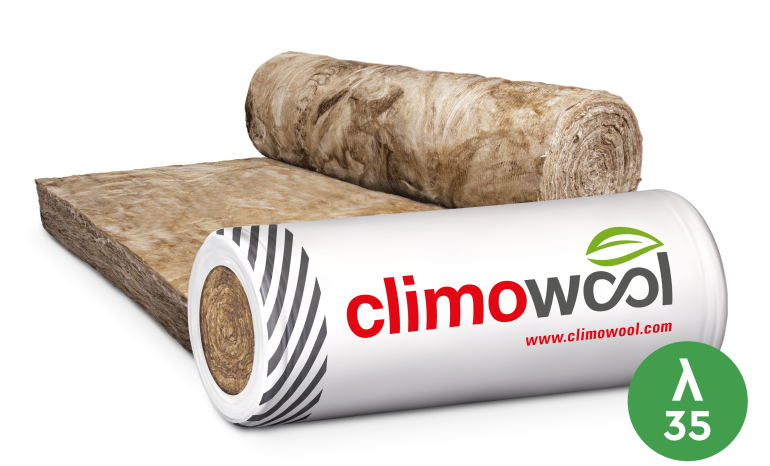 Mineralna wełna szklana climowool DF35